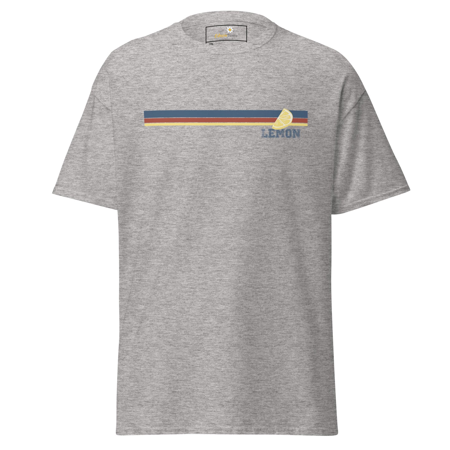 Unisex classic t-shirt - MISC LEMON LINES - BIG