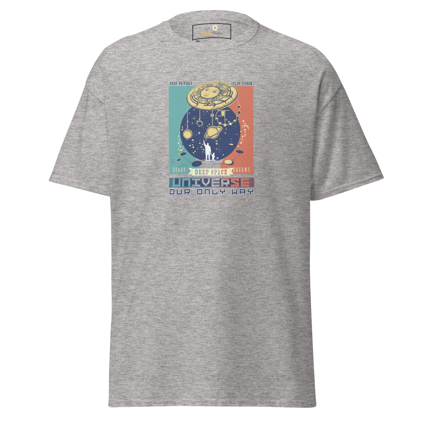 Unisex classic t-shirt - ADVENTURE UNIVERSE OUR ONLY WAY - BIG