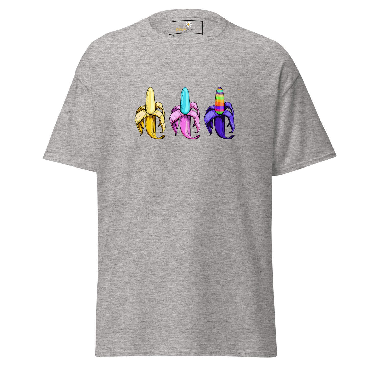 Unisex classic t-shirt - AMAZING THREE BANANAS - BIG