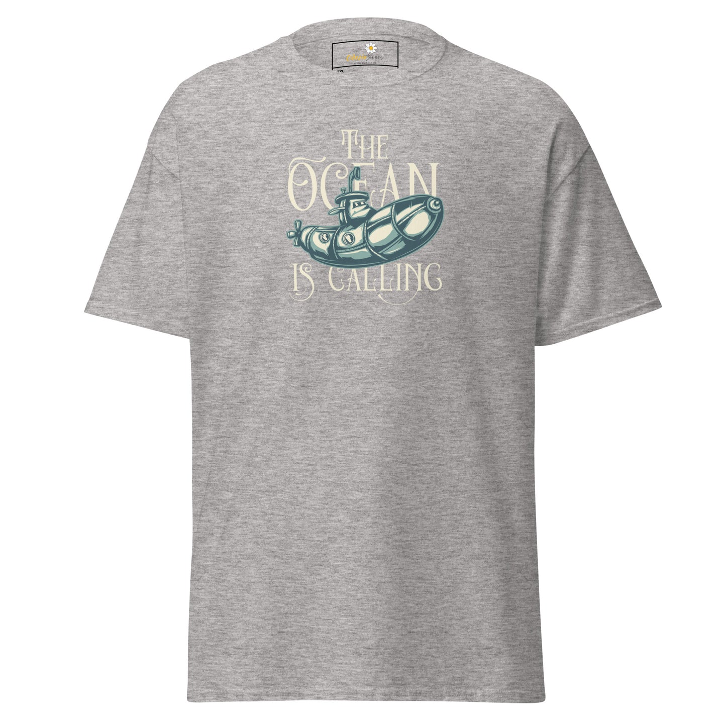 Unisex classic t-shirt - ADVENTURE THE OCEAN IS CALLING - BIG