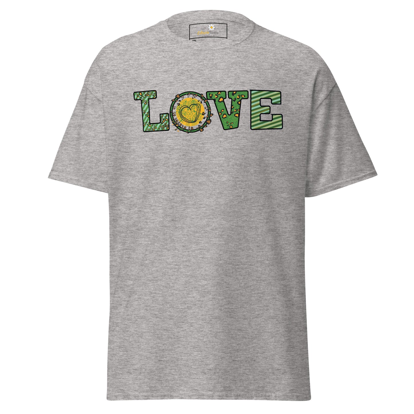 Unisex classic t-shirt - TEXT LOVE - BIG