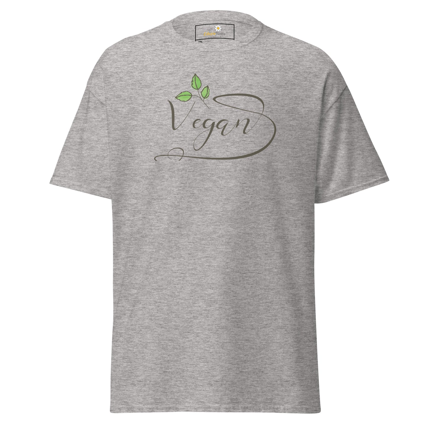 Unisex classic t-shirt - GREEN VEGAN GLORY - BIG