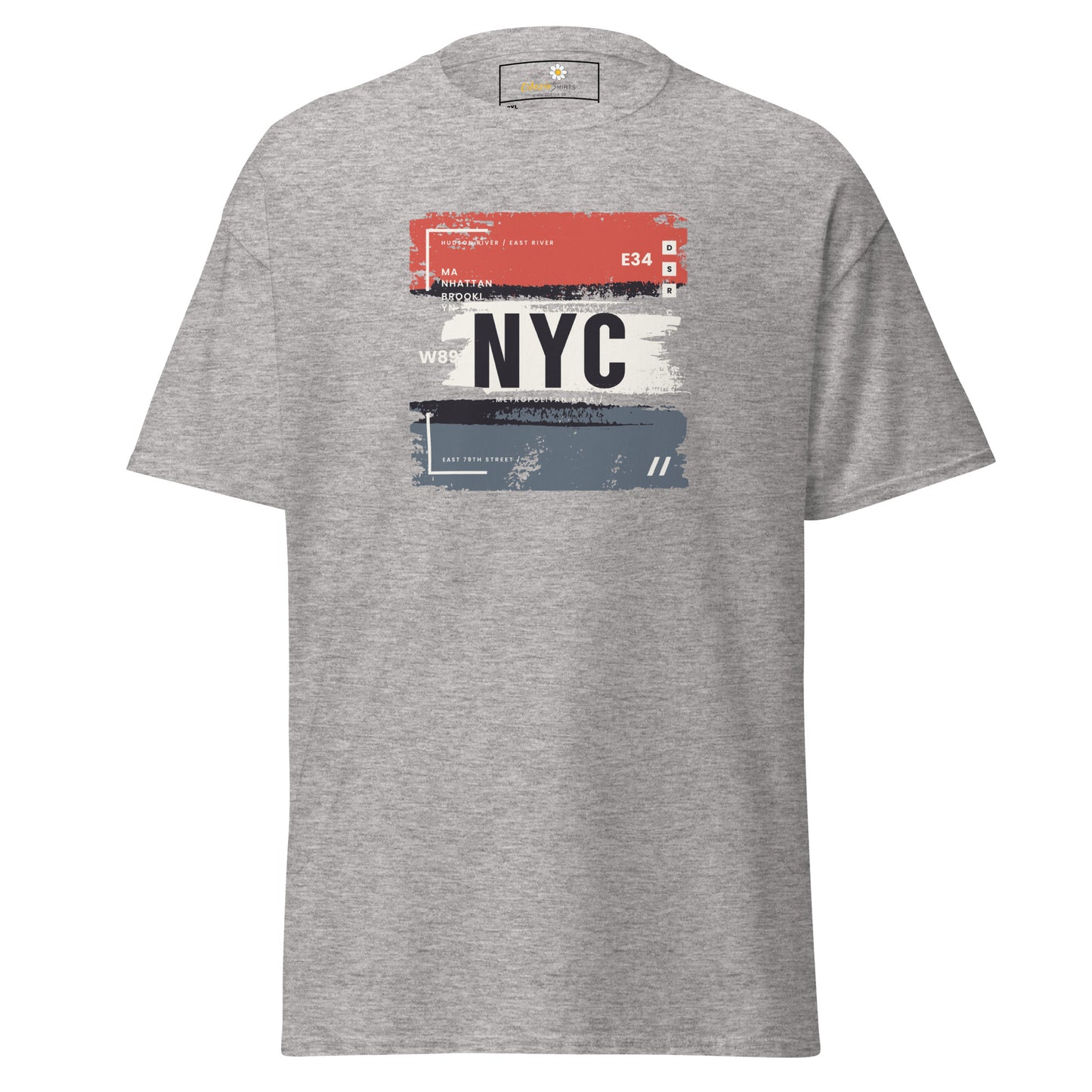 Unisex classic t-shirt - URBAN NEW YORK CITY - BIG