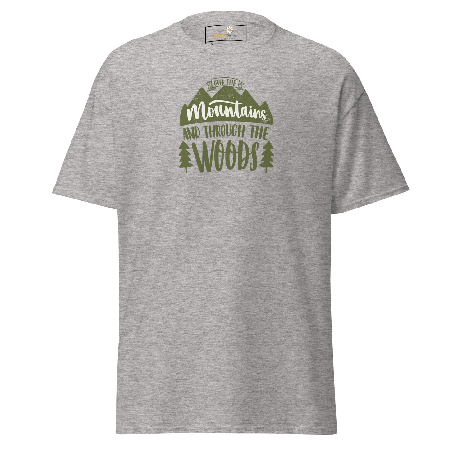 Unisex classic t-shirt - ADVENTURE THROUGH THE WOODS - BIG