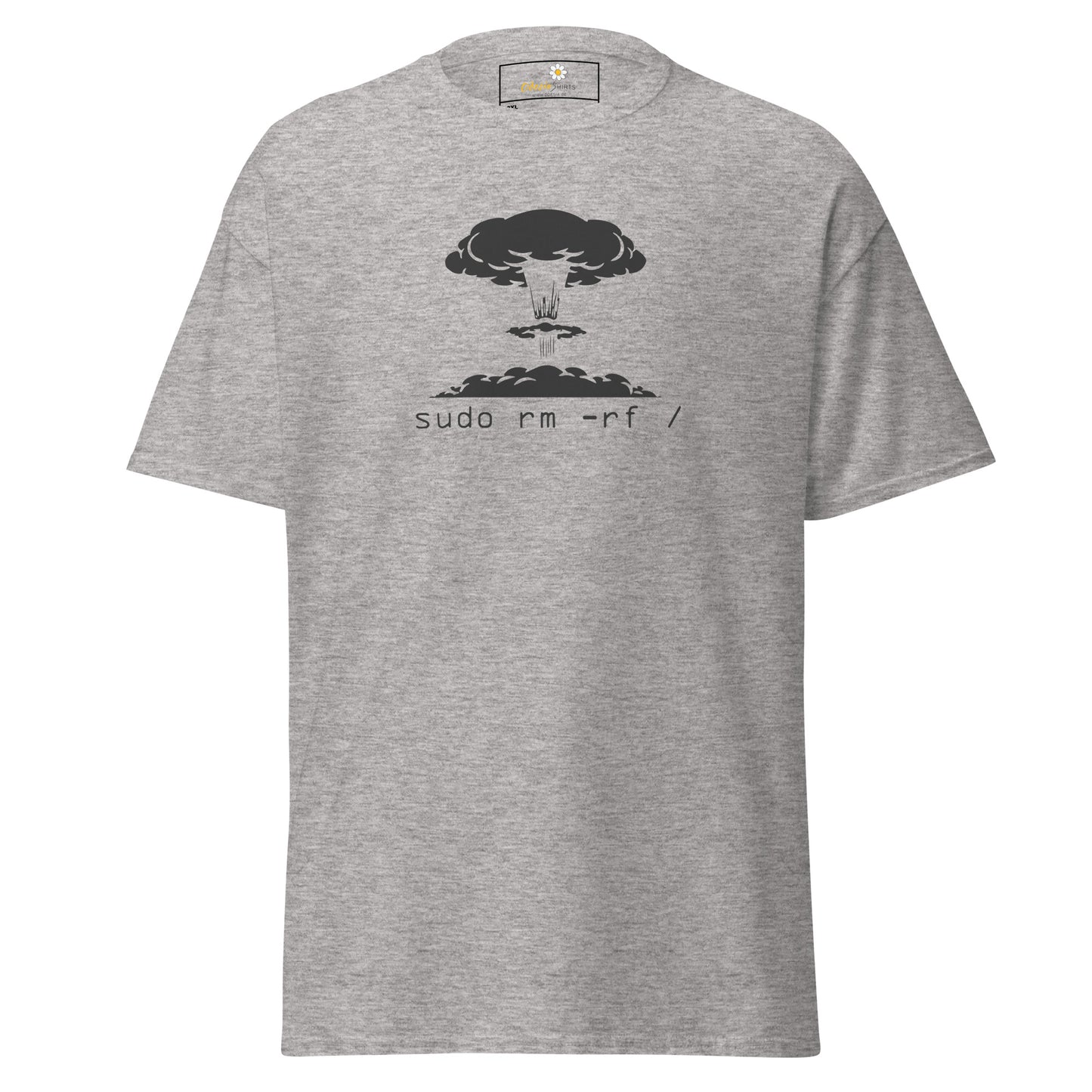 T-shirt classique unisexe - IT LINUX SUDO - GRAND
