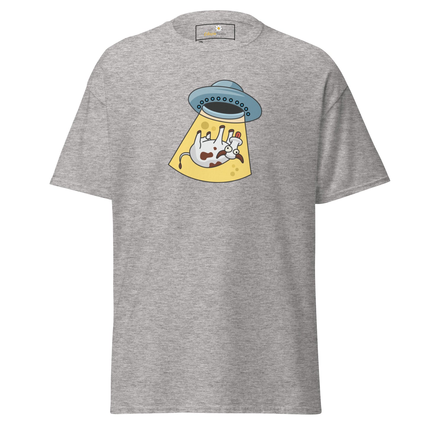 Unisex classic t-shirt - ALIEN SPACE COW - BIG