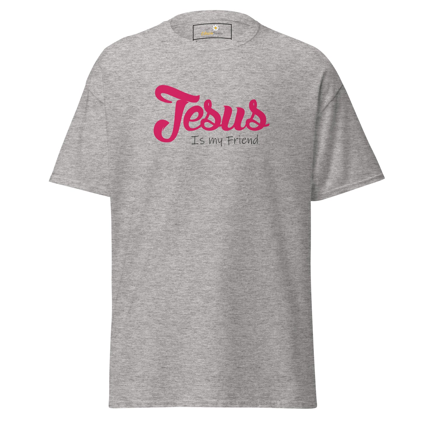 Unisex classic tee - SPIRITUALITY JESUS IS MY FRIEND - REGULAR