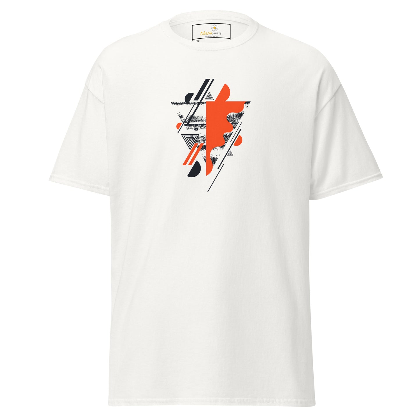 Unisex classic t-shirt - ABSTRACT SHAPES AND COLORS - BIG
