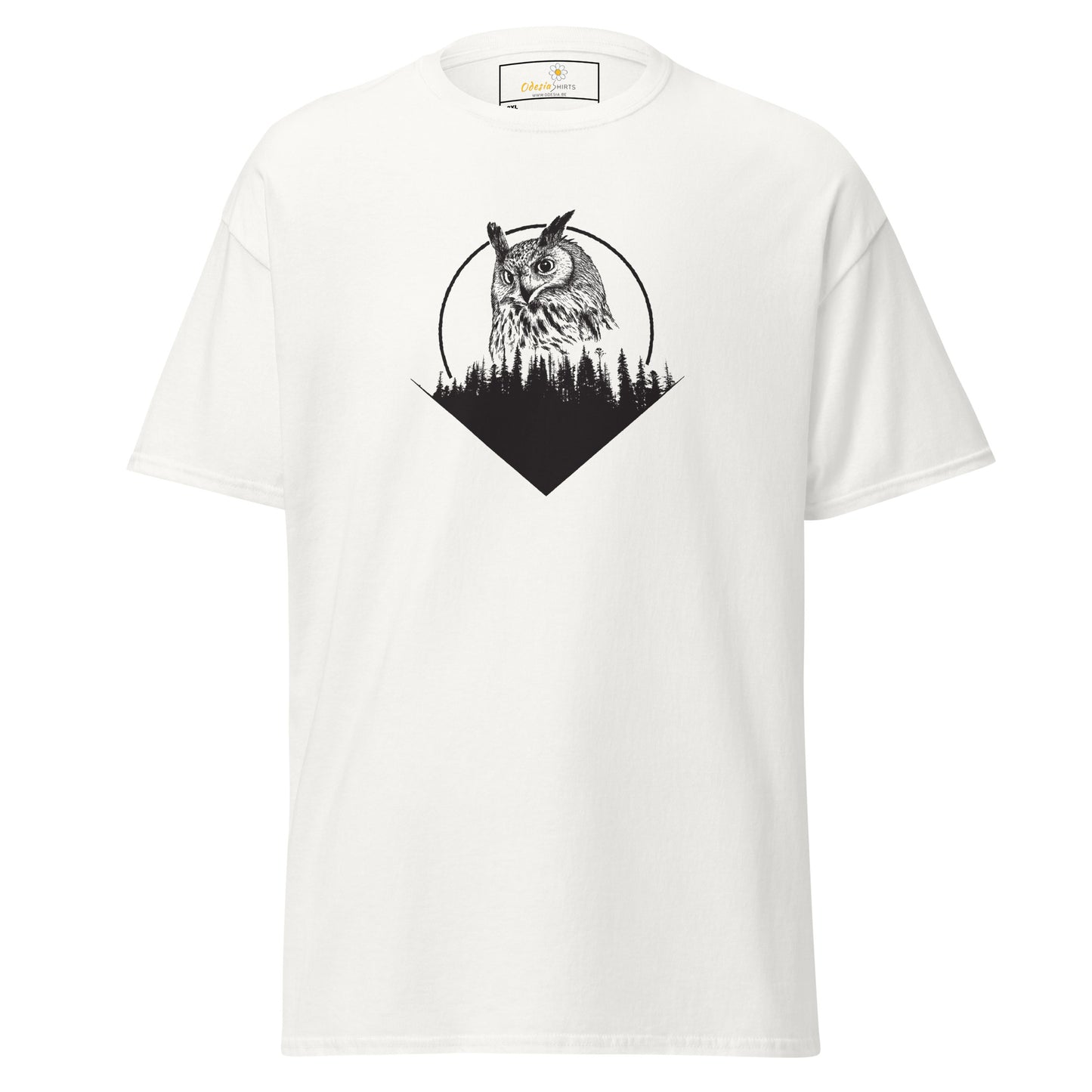 T-shirt classique unisexe - MYSTIC OWL BIRD - BIG