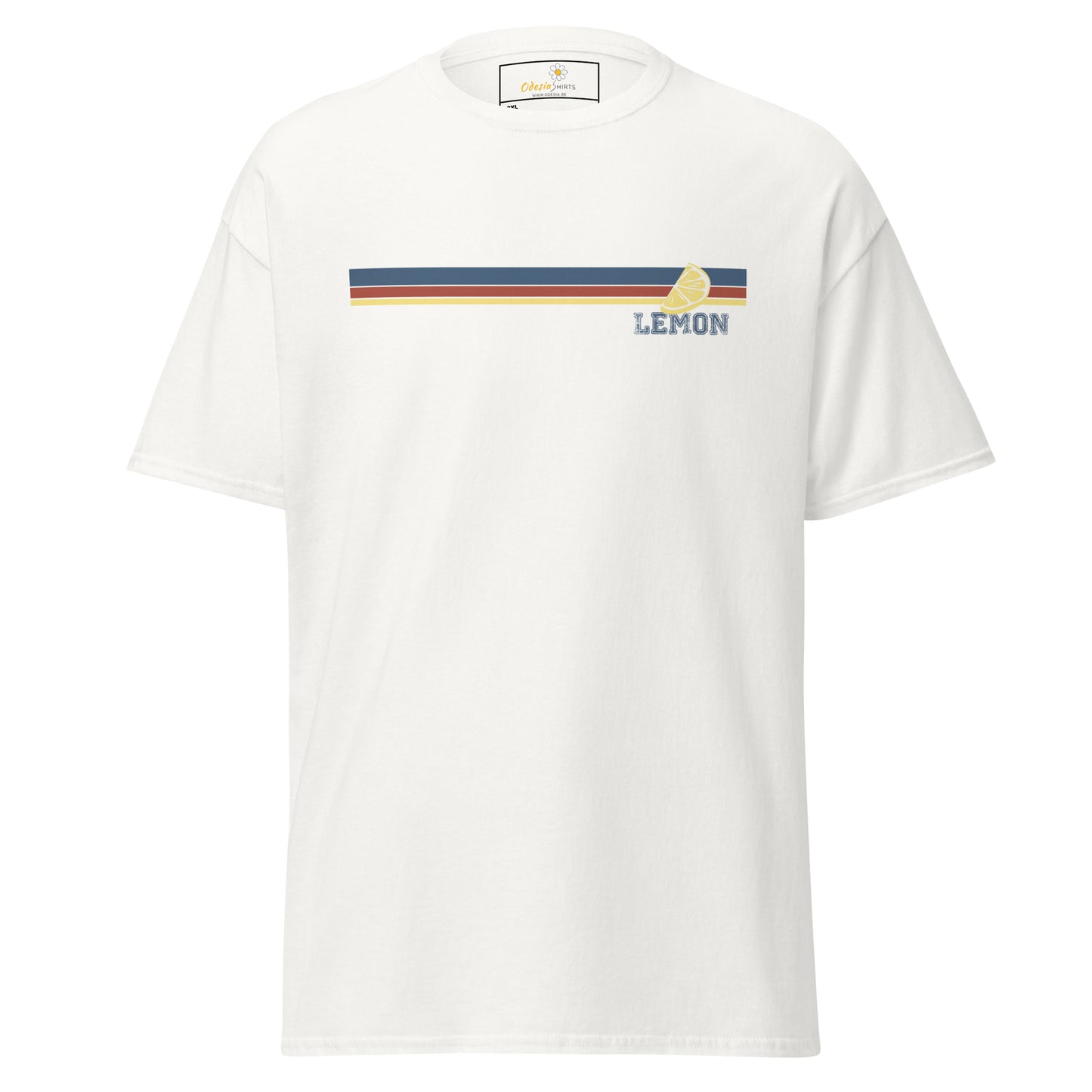 Unisex classic t-shirt - MISC LEMON LINES - BIG