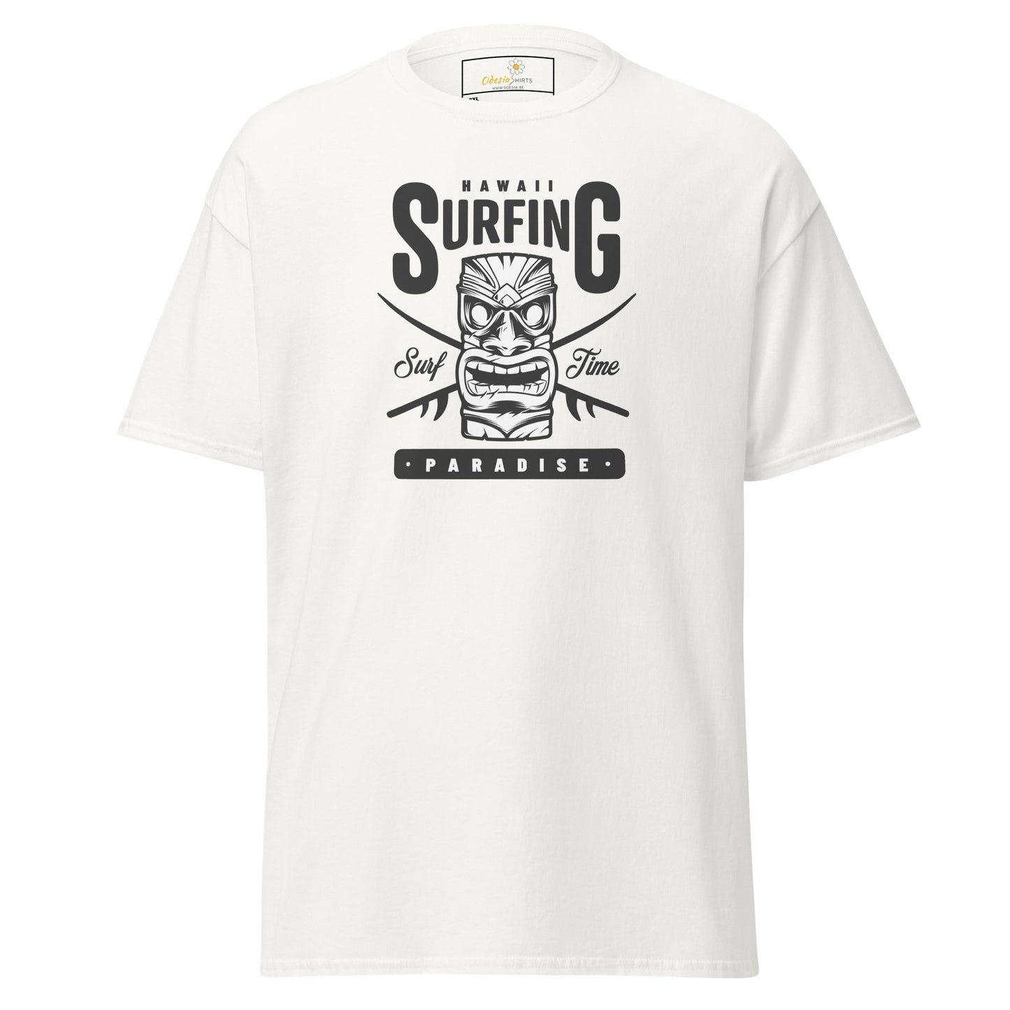 Unisex classic t-shirt - SUMMER HAWAI SURFING PARADISE - BIG