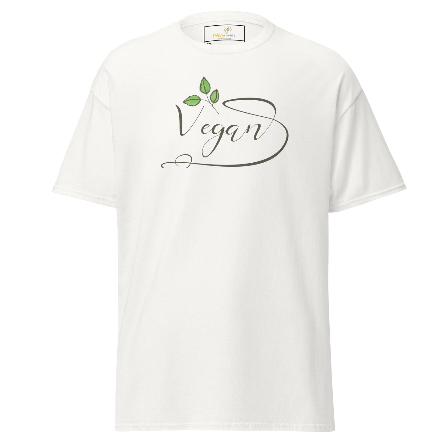 Unisex classic t-shirt - GREEN VEGAN GLORY - BIG