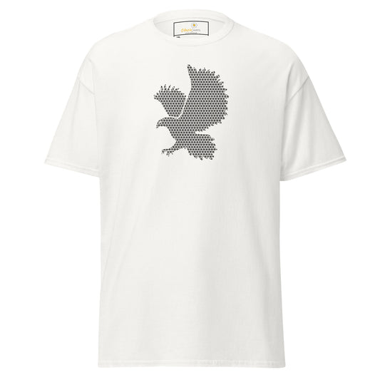 Unisex classic t-shirt - ABSTRACT FLYING BIRD - BIG