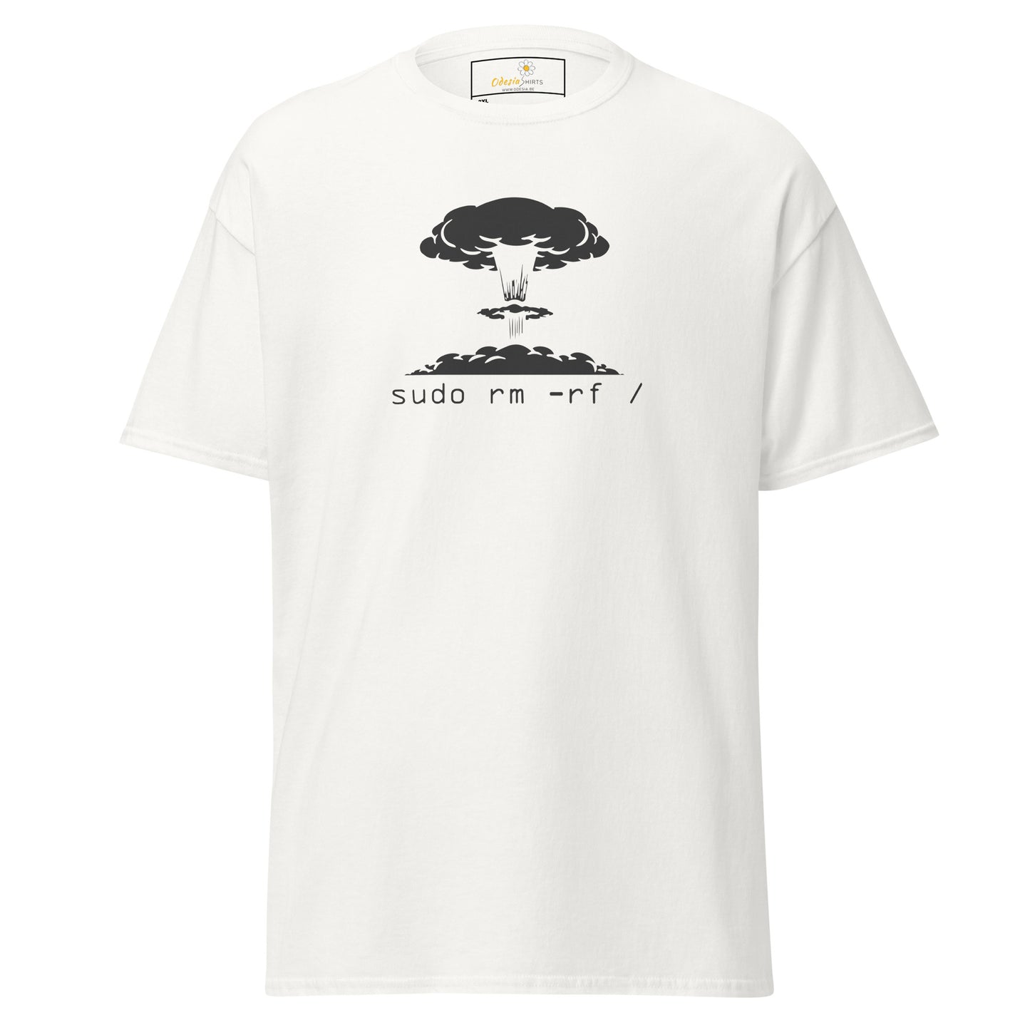 T-shirt classique unisexe - IT LINUX SUDO - GRAND