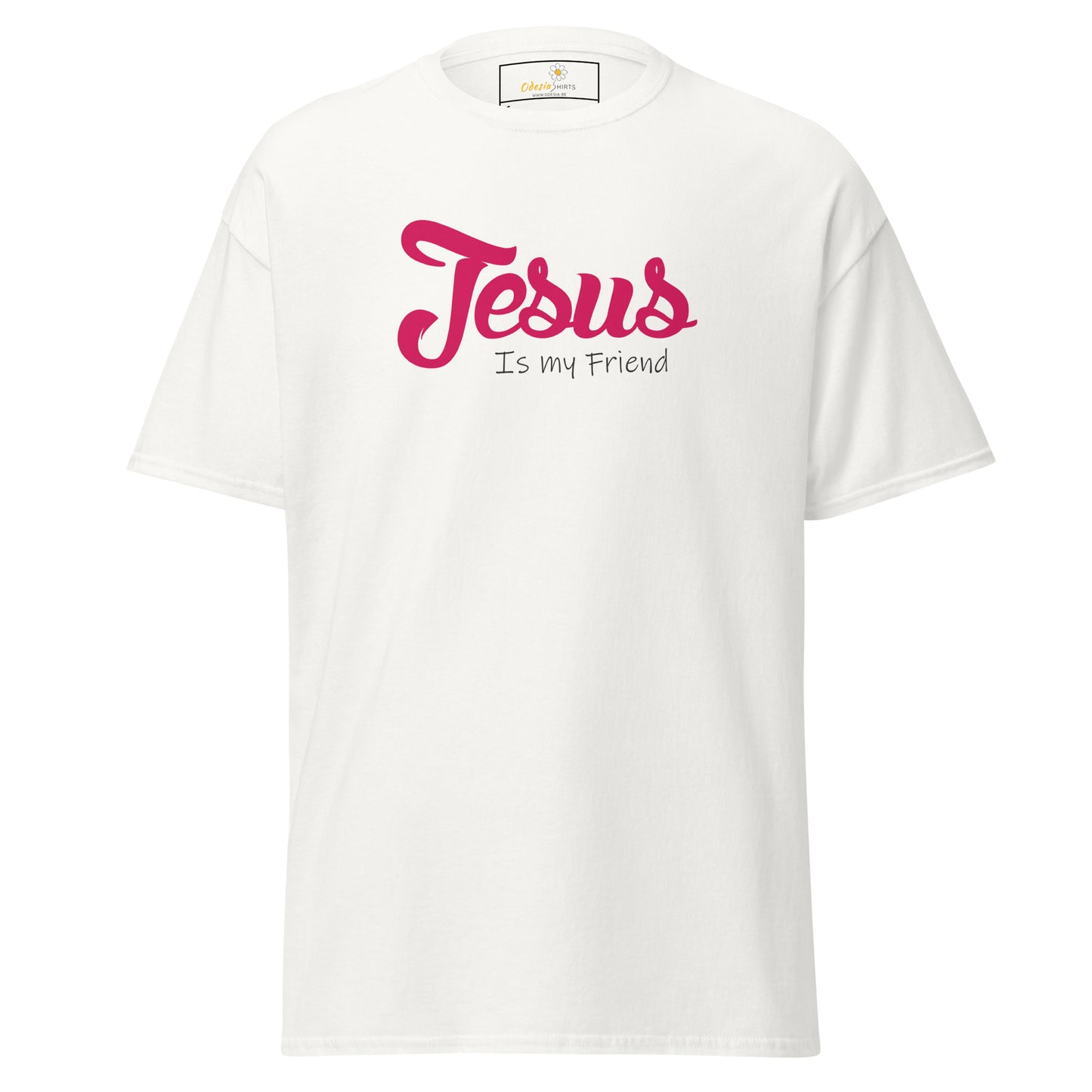 Unisex classic tee - SPIRITUALITY JESUS IS MY FRIEND - REGULAR