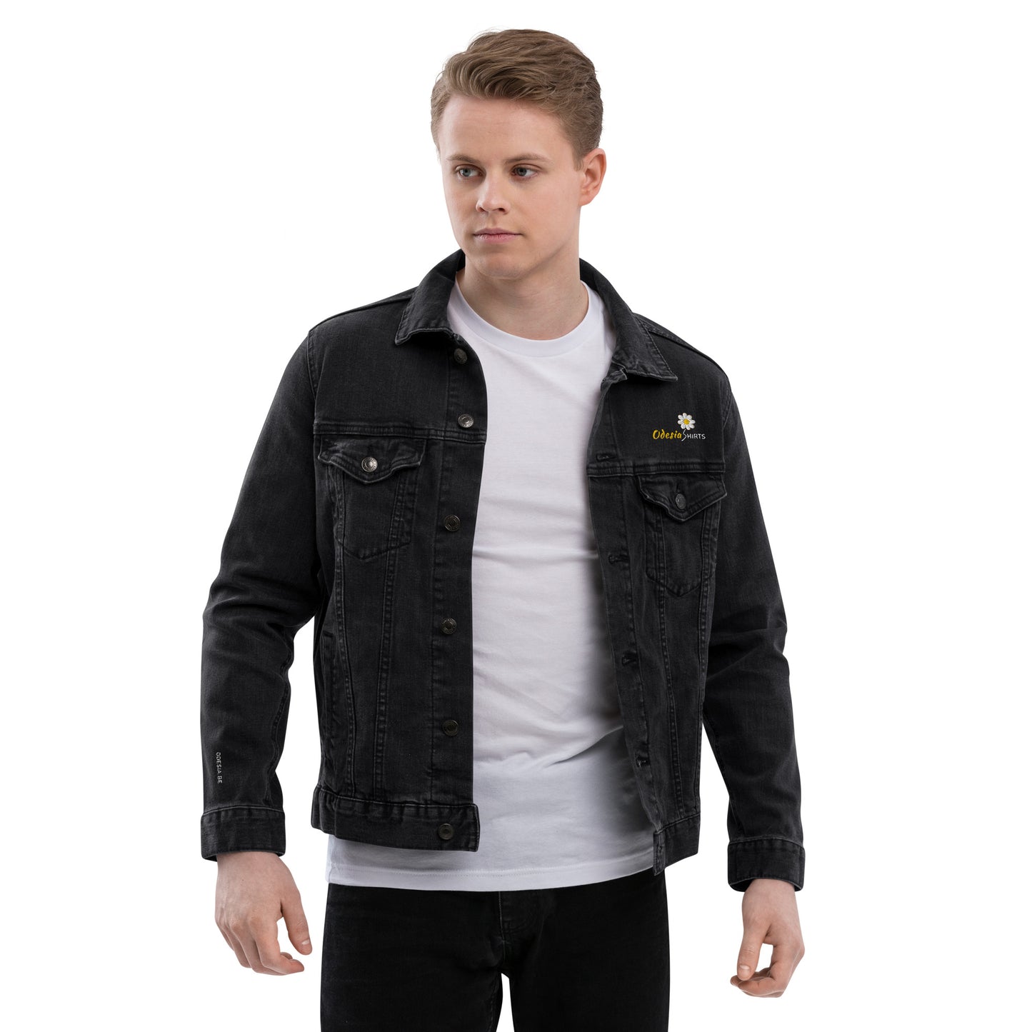 Odesia's Unisex denim jacket