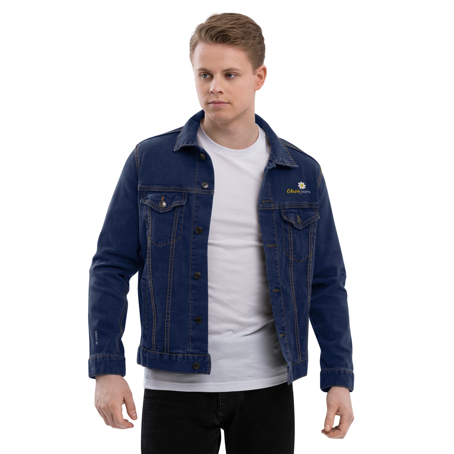 Odesia's Unisex denim jacket