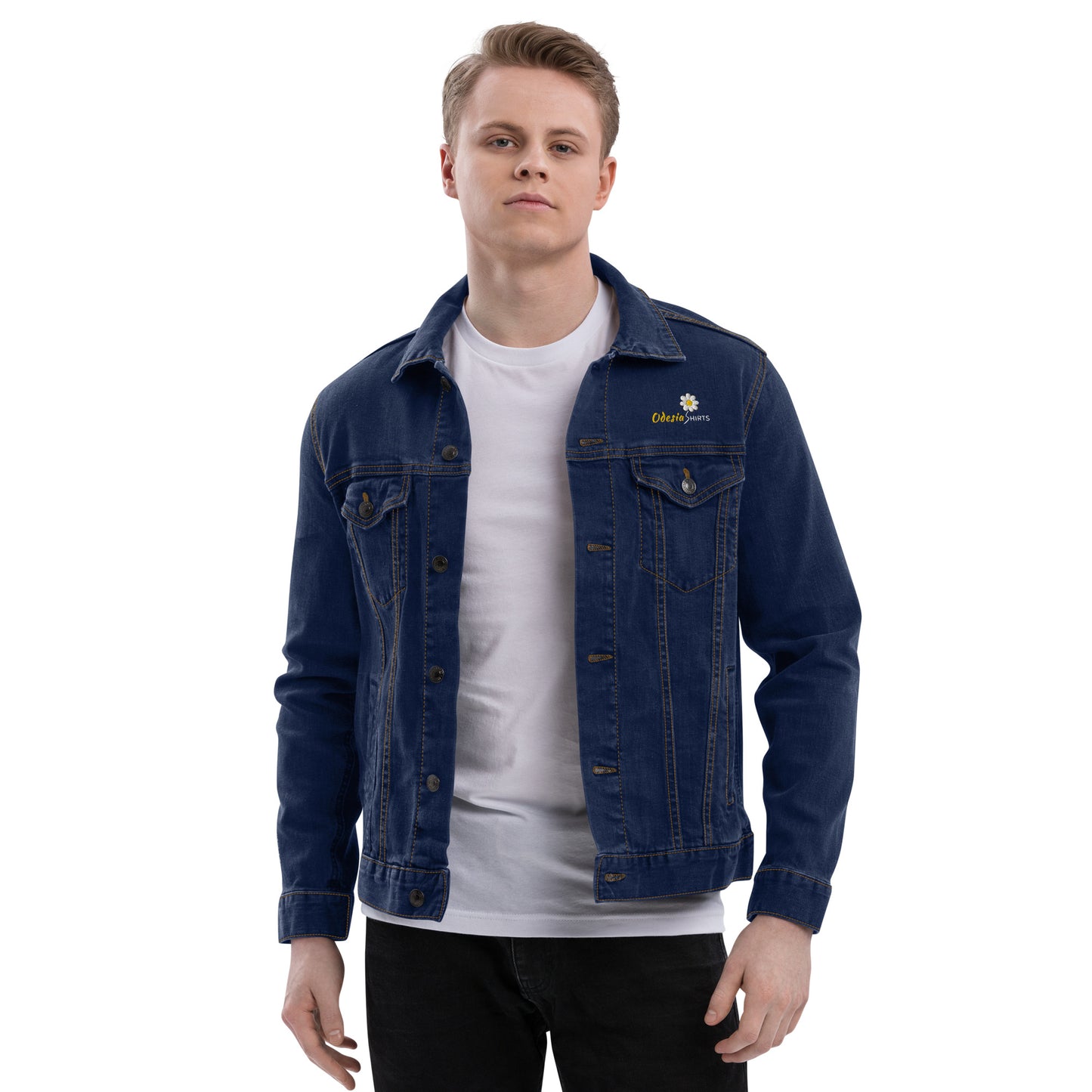 Odesia's Unisex denim jacket