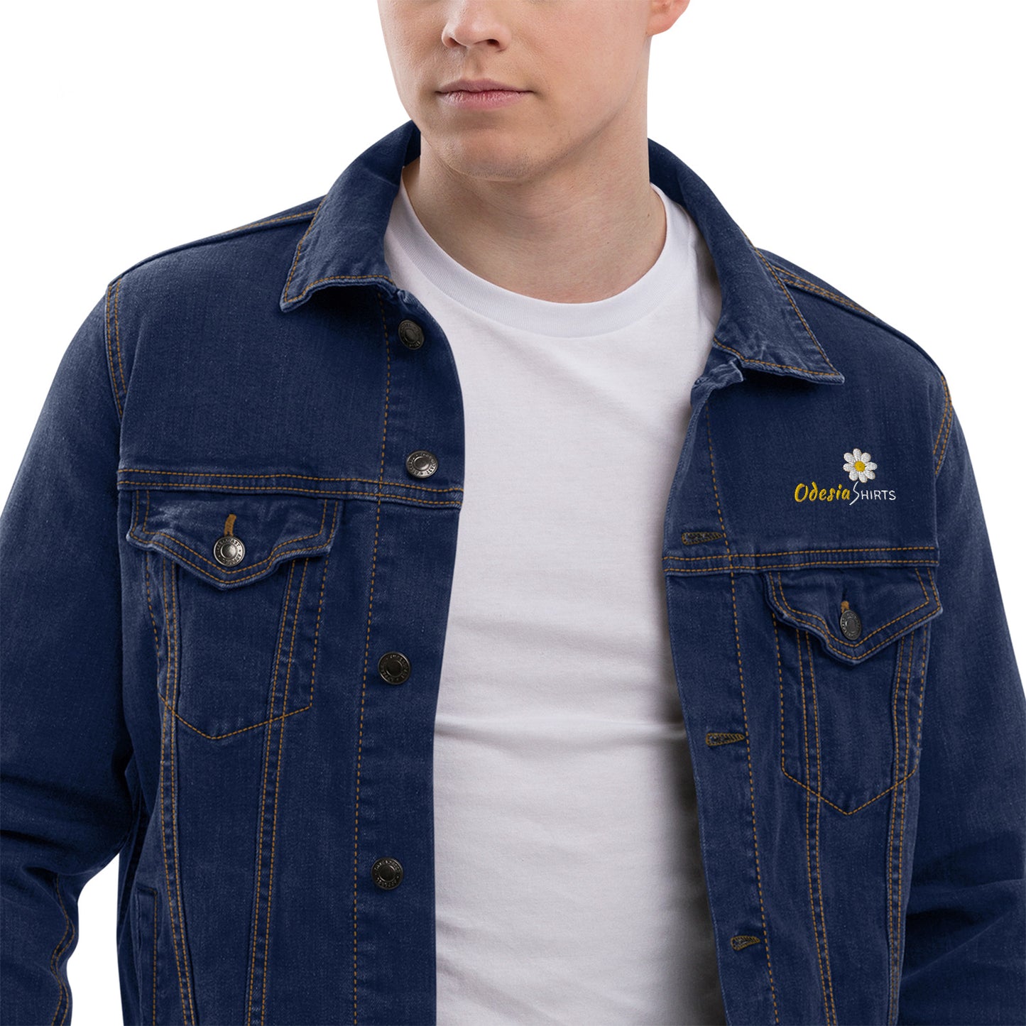 Odesia's Unisex denim jacket